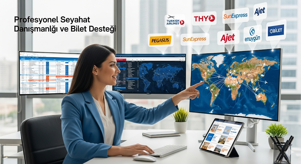 Uçak Bileti İşlemlerinizde Güvenilir Dest