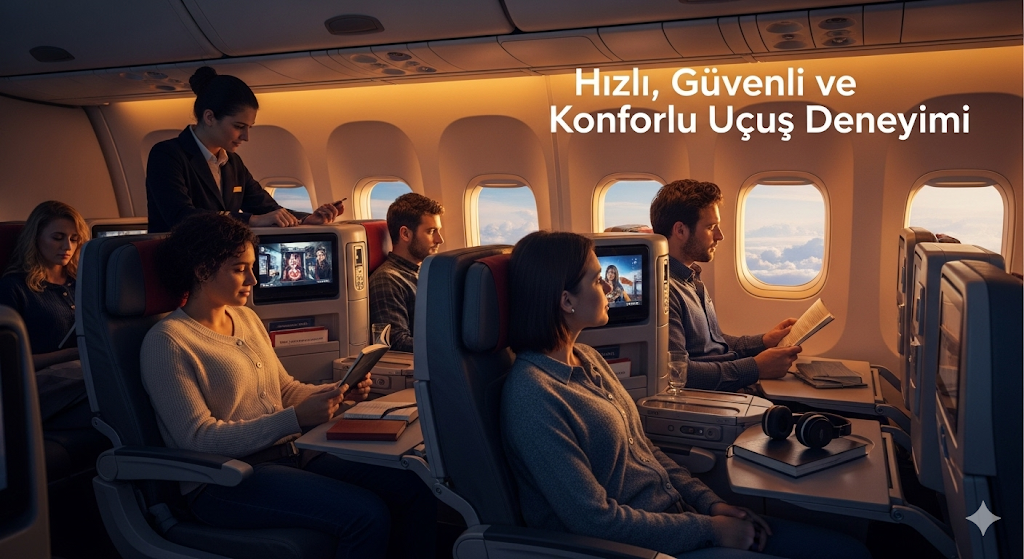 Uçak ile Seyahatin Avantajları